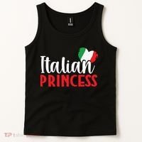 Italy Cute Italian Princess Tank Top thumb 2