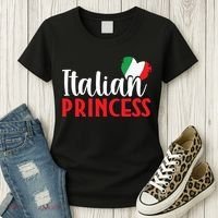 Italy Cute Italian Princess Women's T-Shirt thumb 3