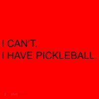 I Can't I Have Pickleball Santa Hat thumb 1