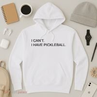 I Can't I Have Pickleball Hoodie thumb 3