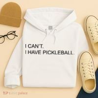 I Can't I Have Pickleball Hoodie thumb 4