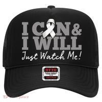 I Can & I Will Beat Lung Cancer Warrior Just Watch Me Hat thumb 0