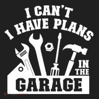 I Cant I Have Plans In The Garage Fathers Day Car Mechanics Gift Beanie thumb 2