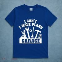 I Cant I Have Plans In The Garage Fathers Day Car Mechanics Gift T-Shirt thumb 5