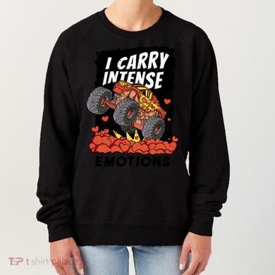 I Carry Intense Emotions Trucker Women's Sweatshirt