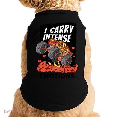 I Carry Intense Emotions Trucker Doggie Tank