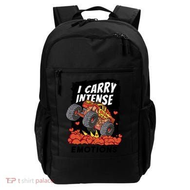 I Carry Intense Emotions Trucker Backpack