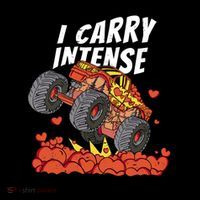 I Carry Intense Emotions Trucker Women's Hoodie thumb 2