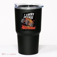 I Carry Intense Emotions Trucker Tumbler thumb 0
