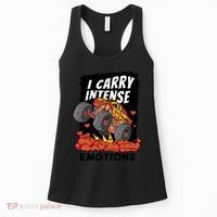 I Carry Intense Emotions Trucker Women's Tank Top thumb 0