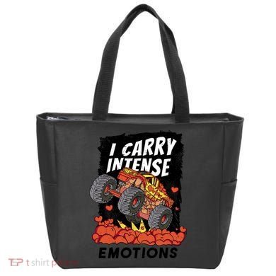 I Carry Intense Emotions Trucker Tote Bag