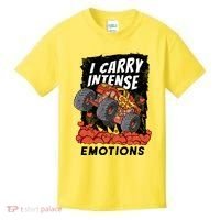 I Carry Intense Emotions Trucker Kids T-Shirt thumb 0