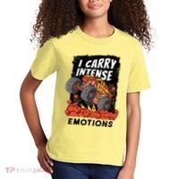 I Carry Intense Emotions Trucker Kids T-Shirt thumb 2