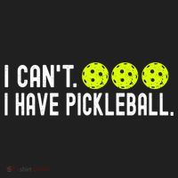 I CanT I Have Pickleball Funny Pickleball Coach Funny Gift Beanie thumb 2