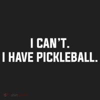 I CanT I Have Pickleball Funny Slogan Gift Golf Towel thumb 3