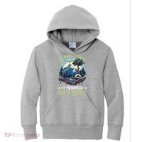 I Came I Saw I Tripped On A Root Hiking Trail Hobby  Kids Hoodie thumb 0