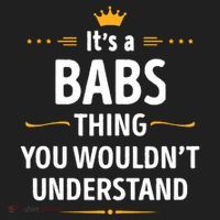 Inked Creation Its A Babs Thing You WouldnT Understand Women's Sweatshirt thumb 2