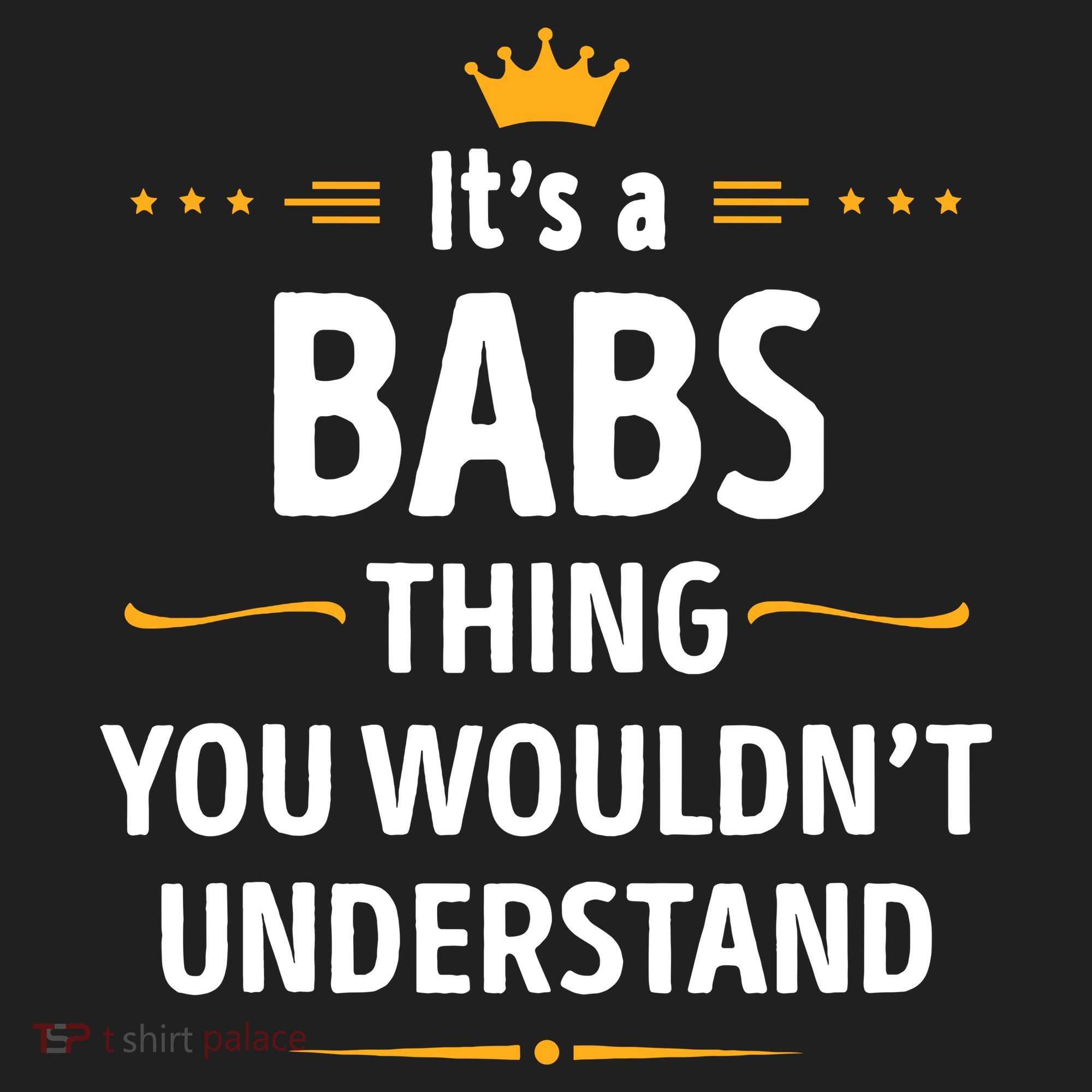 Inked Creation Its A Babs Thing You WouldnT Understand Women's Sweatshirt