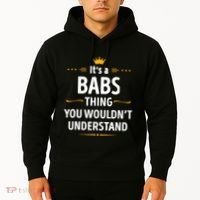 Inked Creation Its A Babs Thing You WouldnT Understand Hoodie thumb 2
