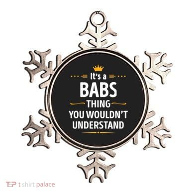 Inked Creation Its A Babs Thing You WouldnT Understand Ornament