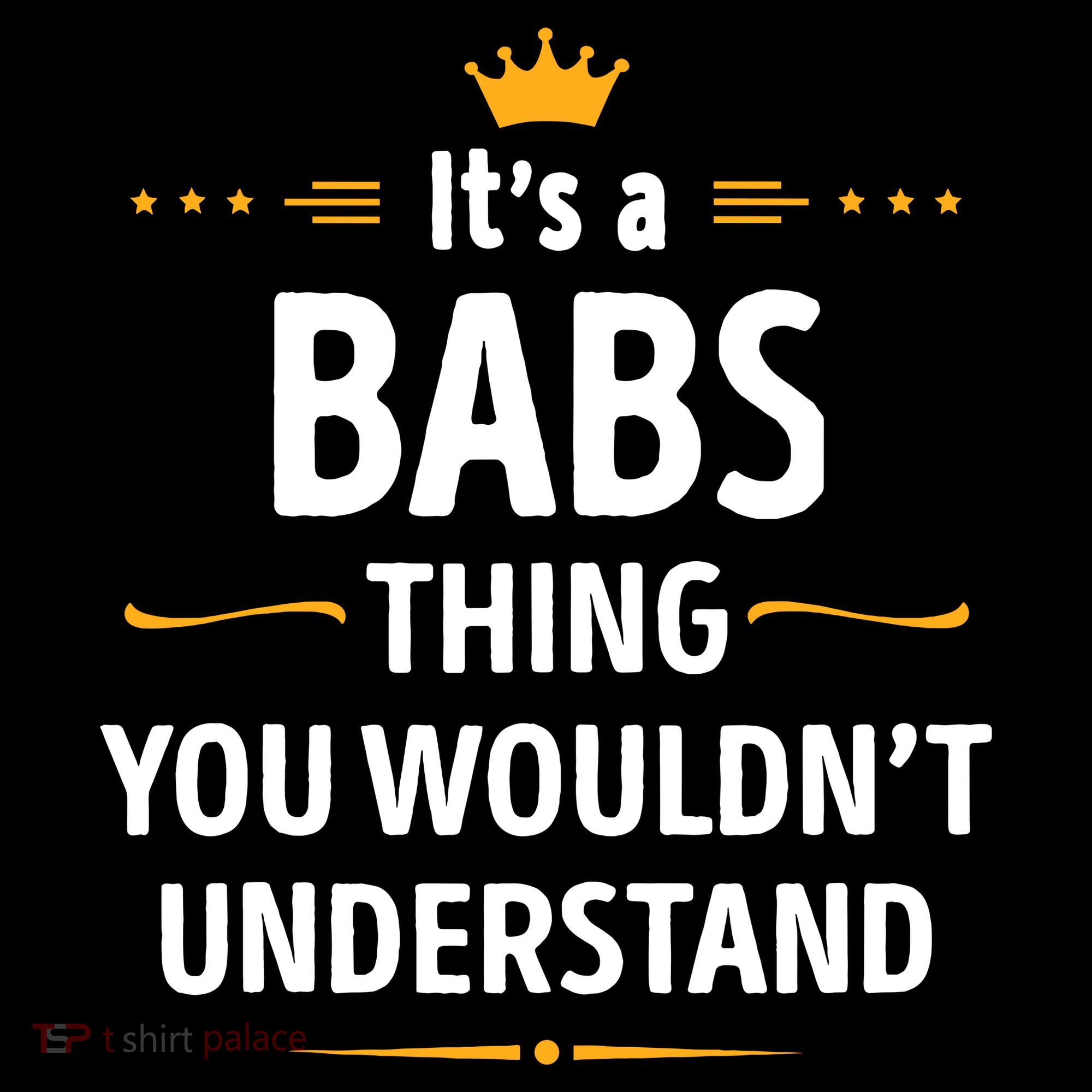 Inked Creation Its A Babs Thing You WouldnT Understand Women's Tank Top
