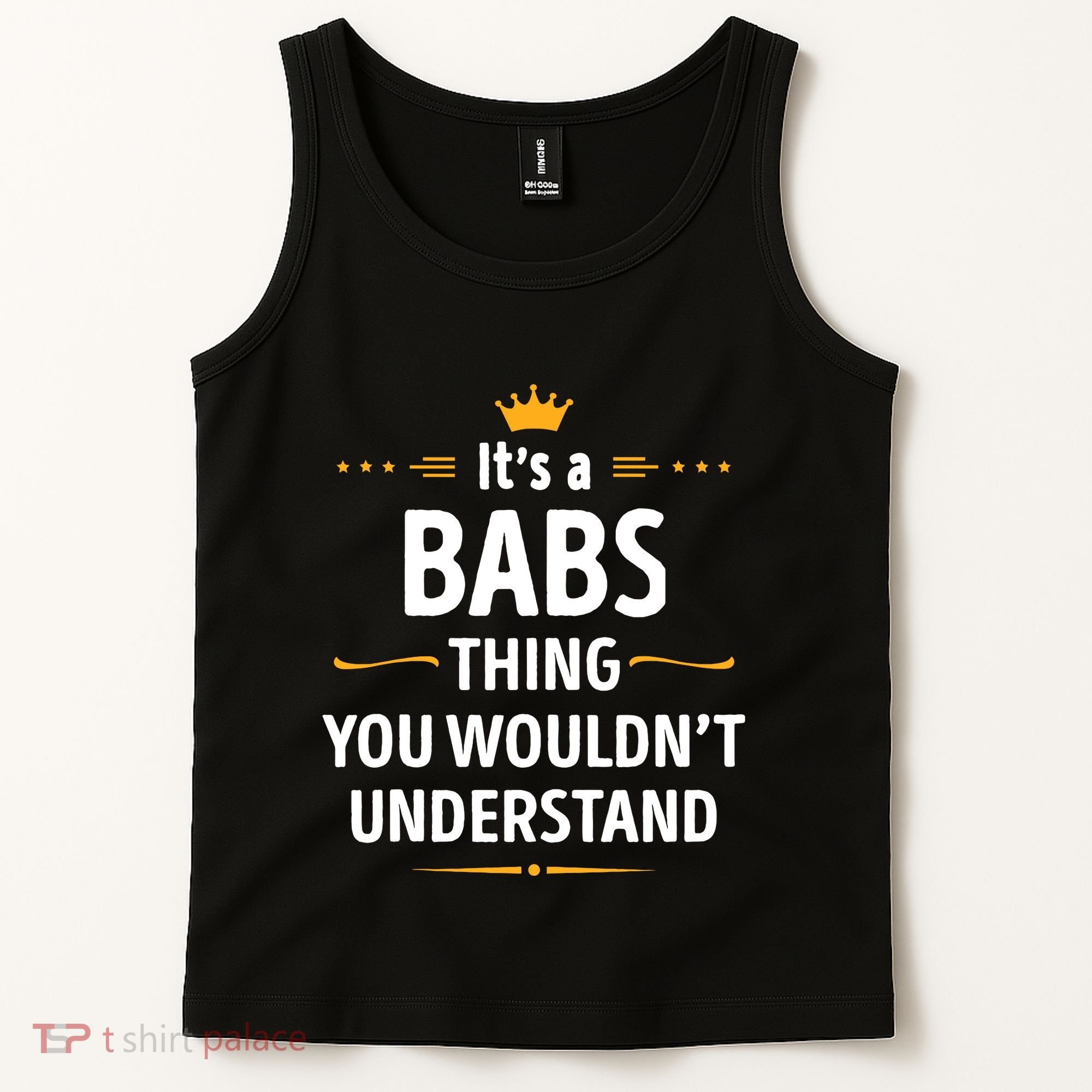 Inked Creation Its A Babs Thing You WouldnT Understand Tank Top