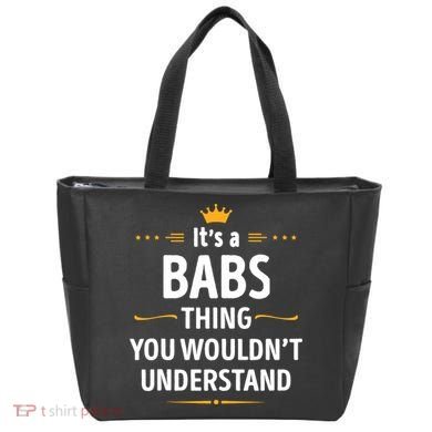 Inked Creation Its A Babs Thing You WouldnT Understand Tote Bag