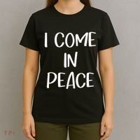 I Come In Peace IM Peace Couple Matching T-Shirt thumb 4