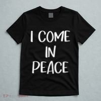 I Come In Peace IM Peace Couple Matching T-Shirt thumb 5