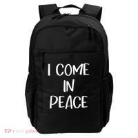 I Come In Peace IM Peace Couple Matching Backpack thumb 0