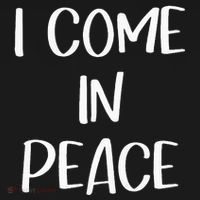 I Come In Peace IM Peace Couple Matching Women's Hoodie thumb 2