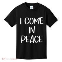 I Come In Peace IM Peace Couple Matching Kids T-Shirt thumb 0