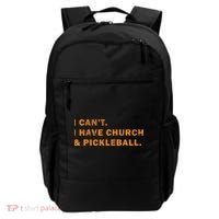 I CanT I Have Church And Pickleball Backpack thumb 0