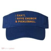 I CanT I Have Church And Pickleball Visor thumb 0