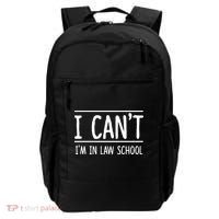 I Cant Im In Law School Student Future Attorney Backpack thumb 0
