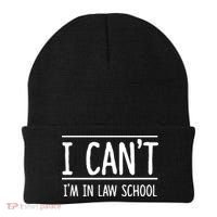 I Cant Im In Law School Student Future Attorney Beanie thumb 0