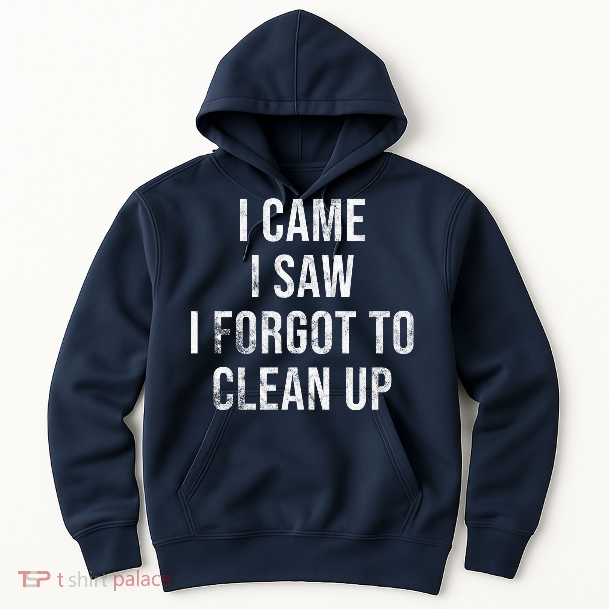 I Came I Saw I Forgot To Clean Up Funny Hoodie