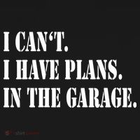 I Cant I Have Plans In The Garage Fathers Day Car Mechanics Baby Bodysuit thumb 2