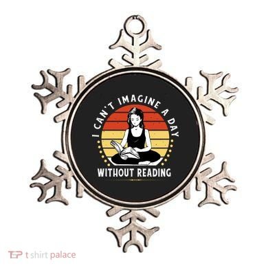 I Can't Imagine My Day Without Reading Ornament