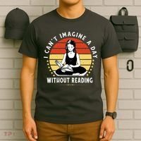 I Can't Imagine My Day Without Reading T-Shirt thumb 6
