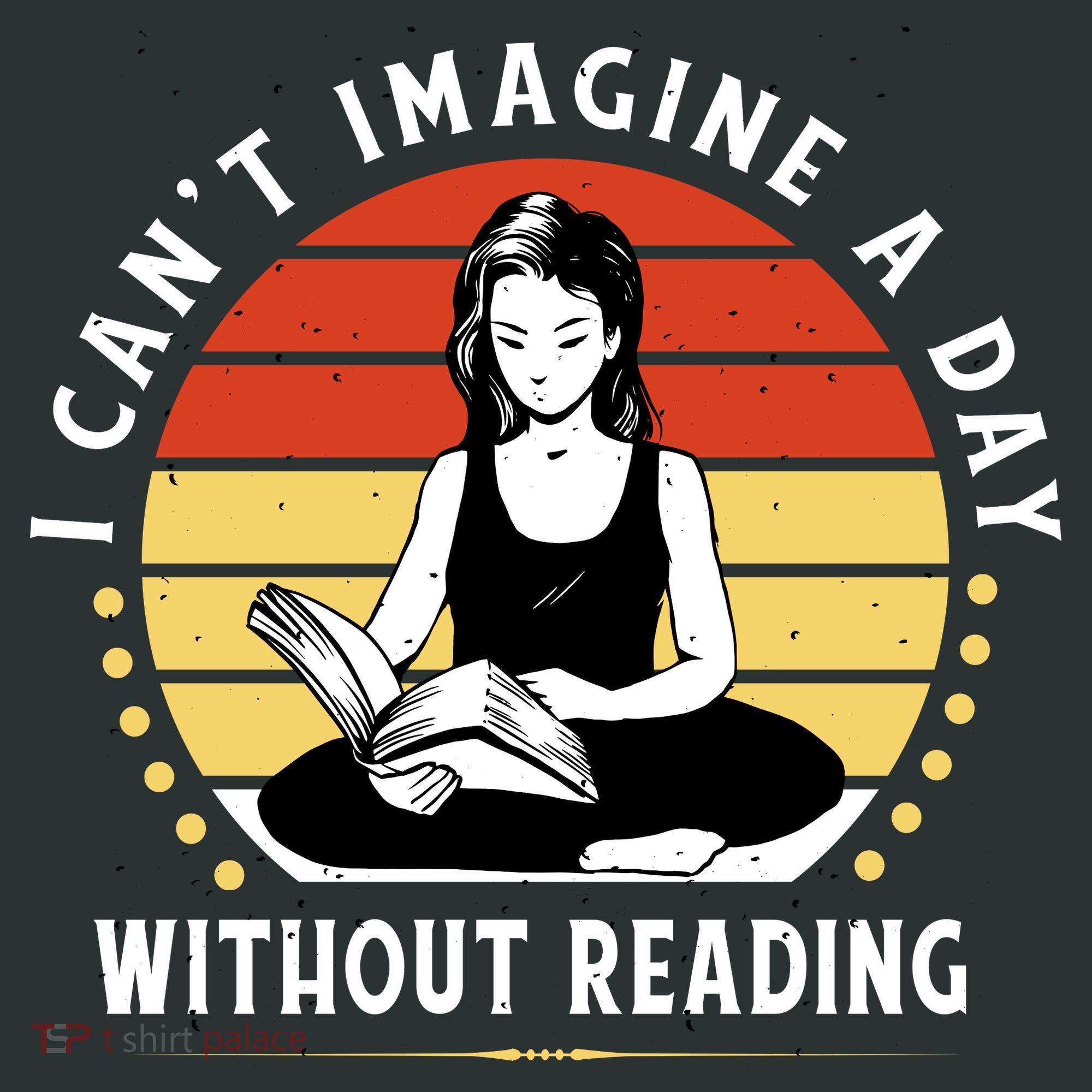 I Can't Imagine My Day Without Reading Coaster