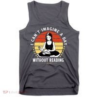 I Can't Imagine My Day Without Reading Tank Top thumb 0