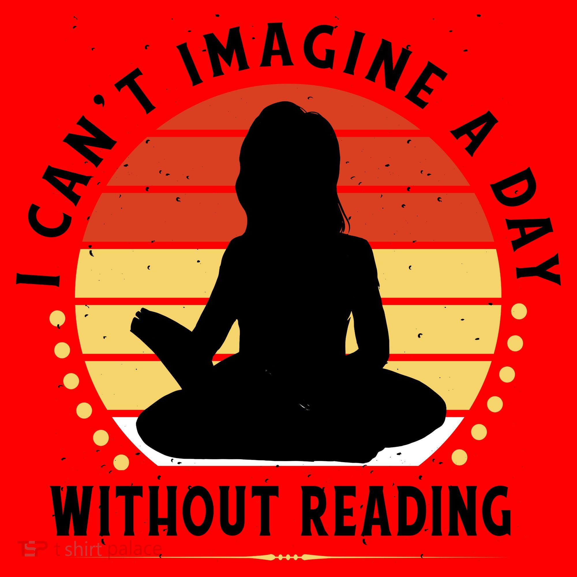 I Can't Imagine My Day Without Reading Santa Hat