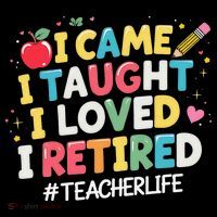I Came I Taught I Loved I Retired Funny Teacher Retirement Coffee Mug thumb 5