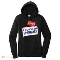 I Curse In Spanglish Funny Spanish Women's Hoodie thumb 0
