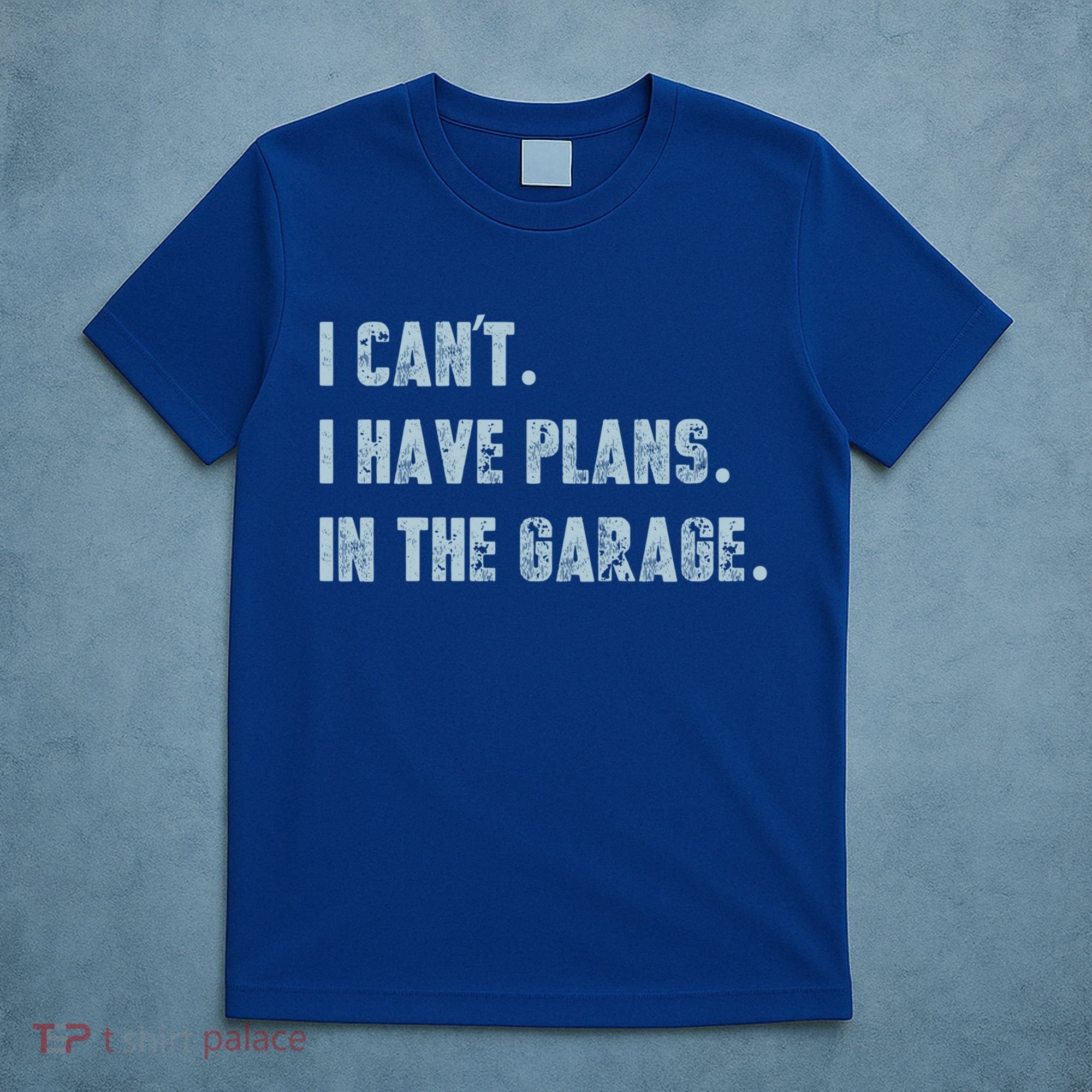 I Can't I Have Plans In The Garage Gift T-Shirt