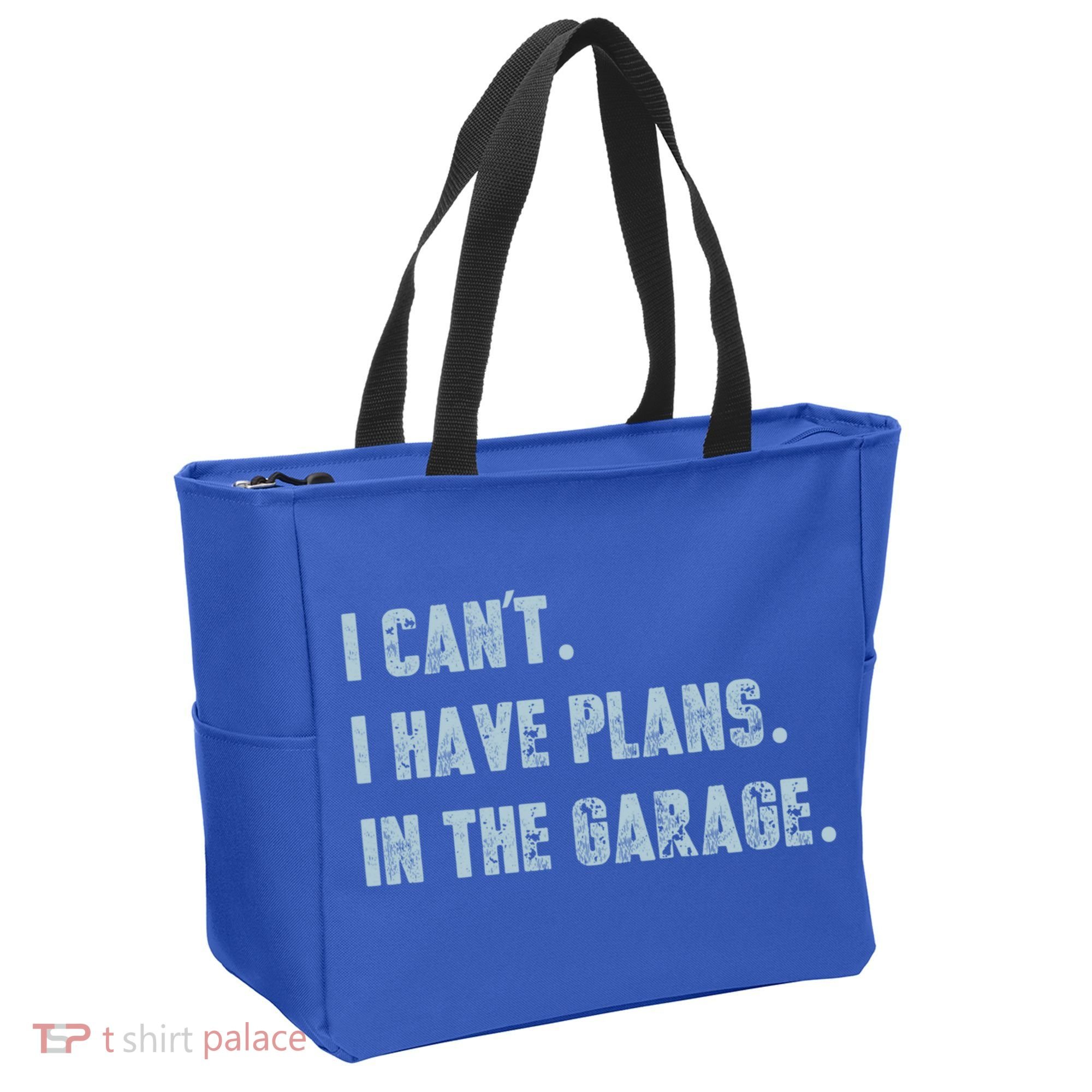 I Can't I Have Plans In The Garage Gift Tote Bag