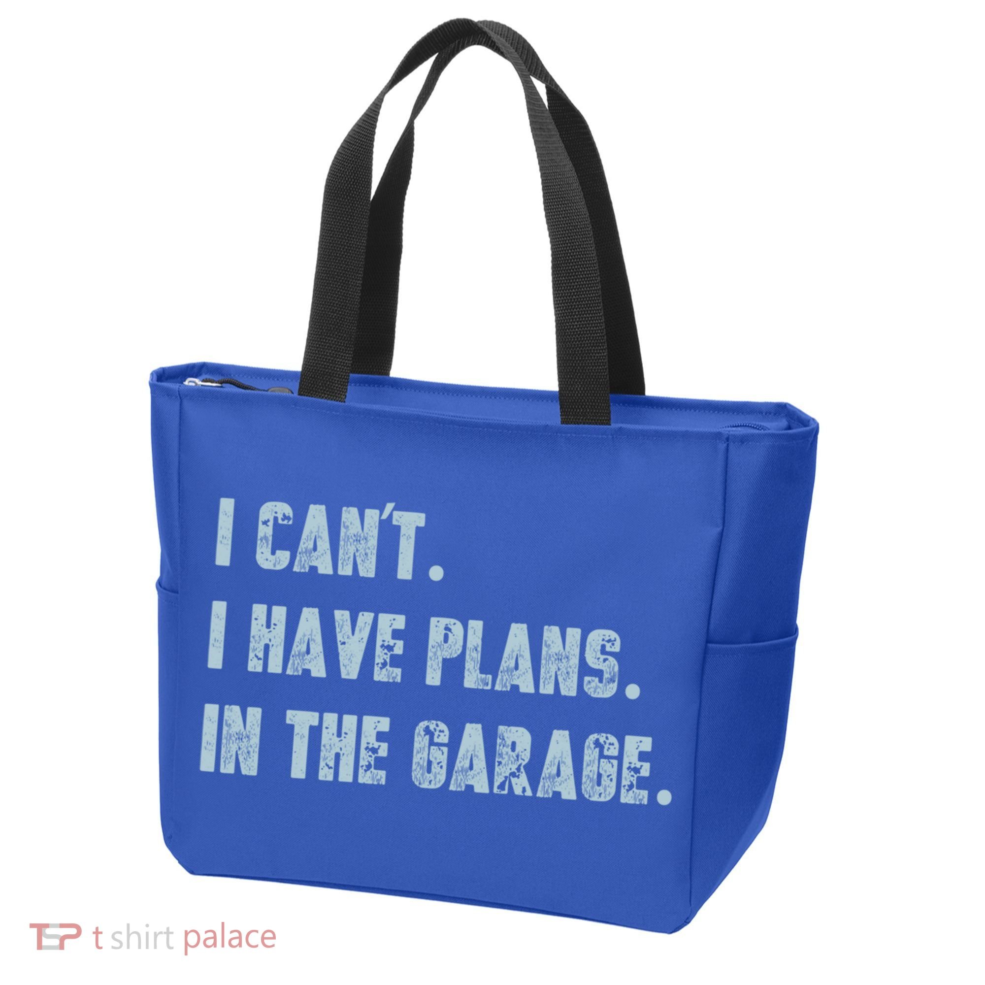 I Can't I Have Plans In The Garage Gift Tote Bag
