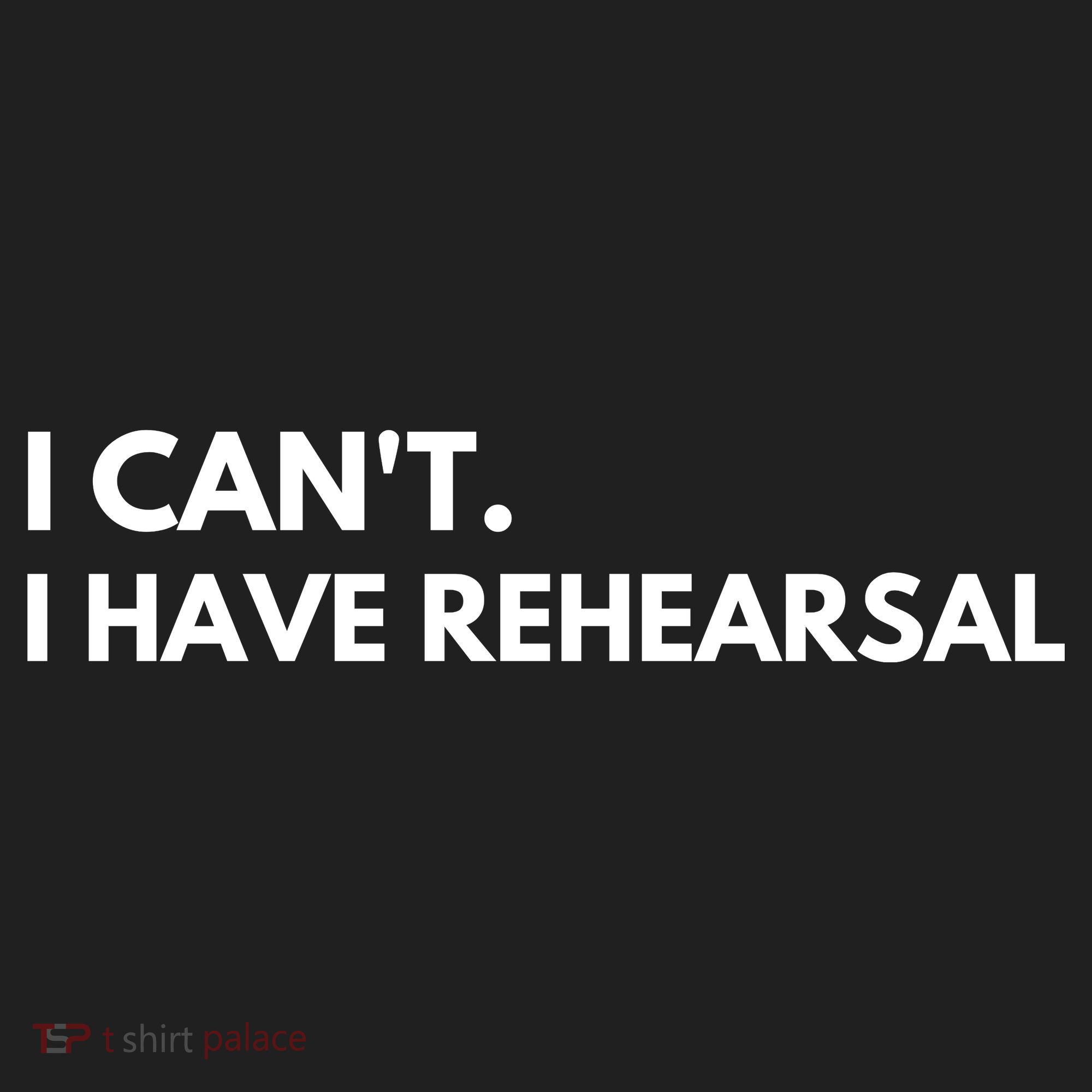 I Can't I Have Rehearsal Beanie