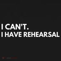 I Can't I Have Rehearsal Women's Hoodie thumb 2